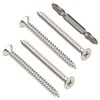 Hinge Wood Screws #9 x 2", 40 Pcs, 410 Stainless
