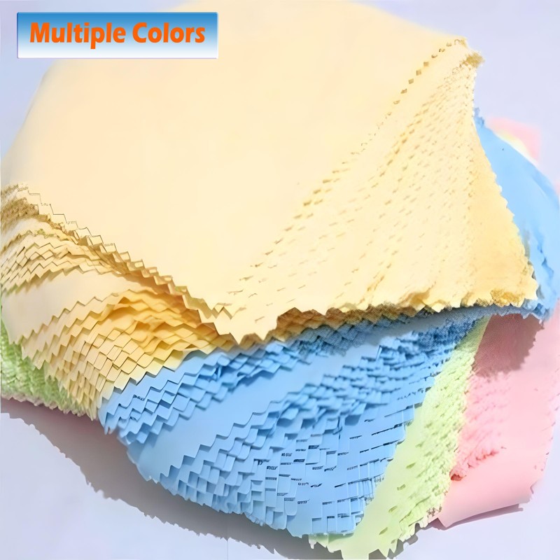 Banfluxion 100pcs Microfiber Glasses Cleaning Cloth Washable and Reusable Eyeglass
