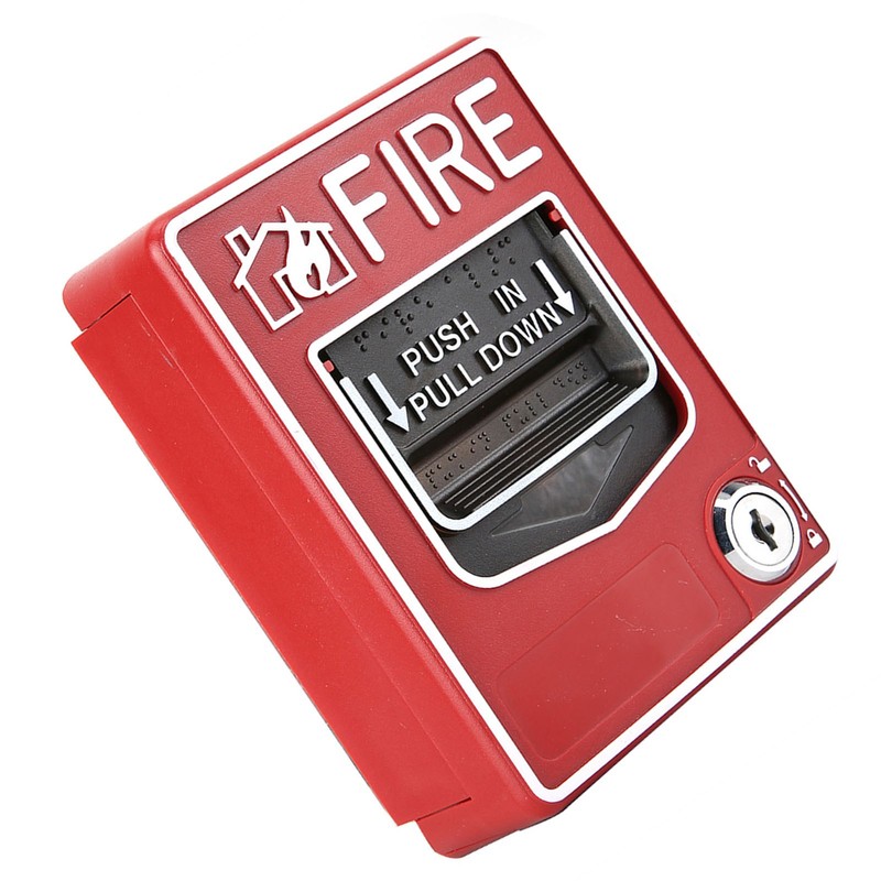 9-28VDC Manual Multiple Wire System Safety Fire Pull Station Alarm