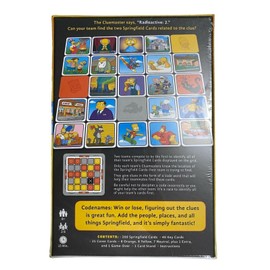 USAopoly Codenames The Simpsons Card Game Family Edition USAopoly Sealed