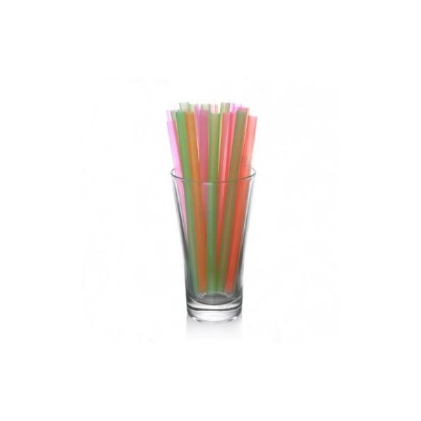 BarConic® 6" Straws - Assorted Neon