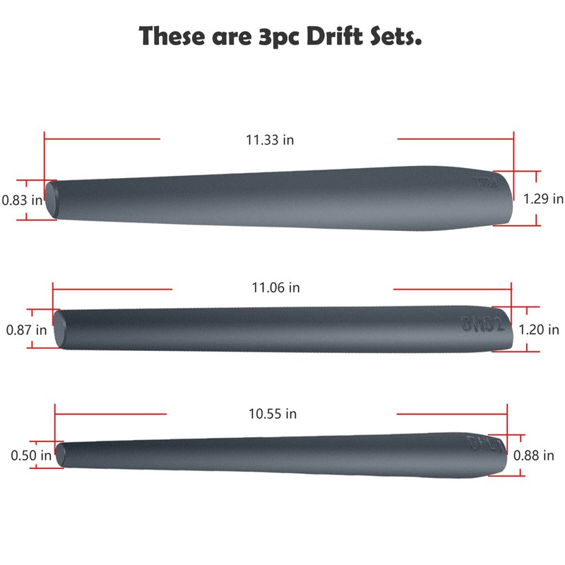 Blacksmith Drift Set Blacksmithing Knifemakers Tomahawk Ax and Mouse Hammer