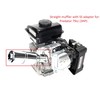 Straight Exhaust With Muffler for: Predator 79cc 3HP