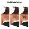 Tattoo Tech, 2 Sheets Large Semi Permanent Tattoo, Lasts 7-15