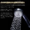 Toshin TH-047-C AngelAir x Crystal Micro Bubble Shower Head, 2-Way