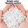 HILELIFE 1500pcs Pearl Beads for Jewelry Making, 4mm 6mm 8mm