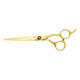 Tijera Peluquero Profesional 7 (acero Inoxidable) Color Dorado