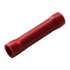 100 x Red Butt Joiners Insulated Wire Connector Electrical Crimp