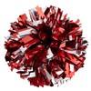 Danzcue Pack of 2 Cheerleading 6 Inches Metallic Pom Pom