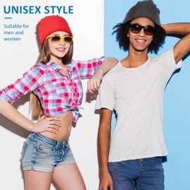 Geyoga 10 Pieces Slouchy Beanie Hip Hop Soft Lightweight Running Beanie Adult Dwarf Hats Chemo Cap for Men Women