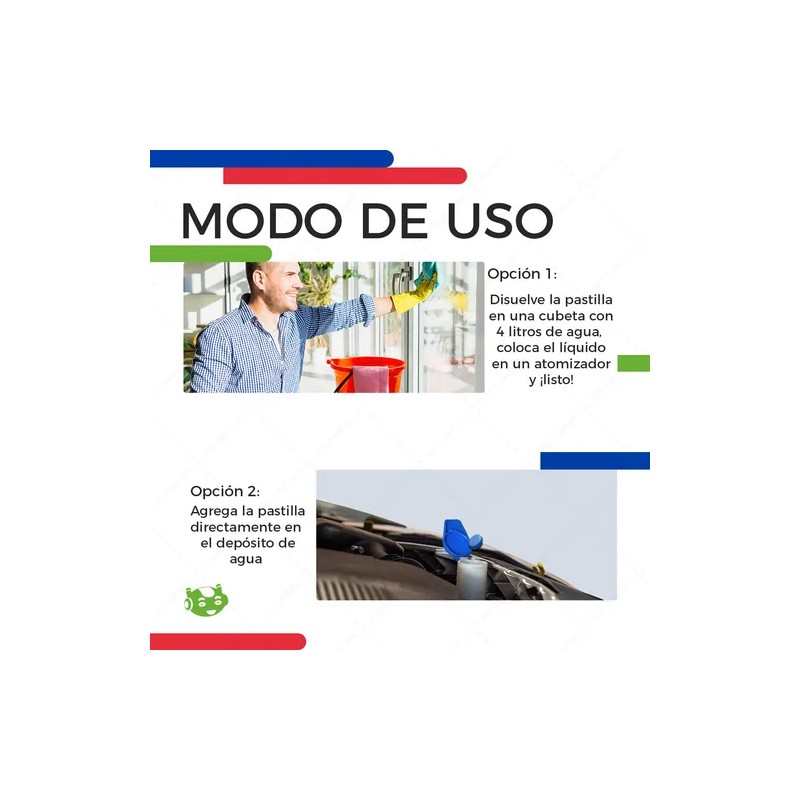 10 Piezas De Pastillas Limpiadoras Slim Company Para Vidrios, Cristales,
