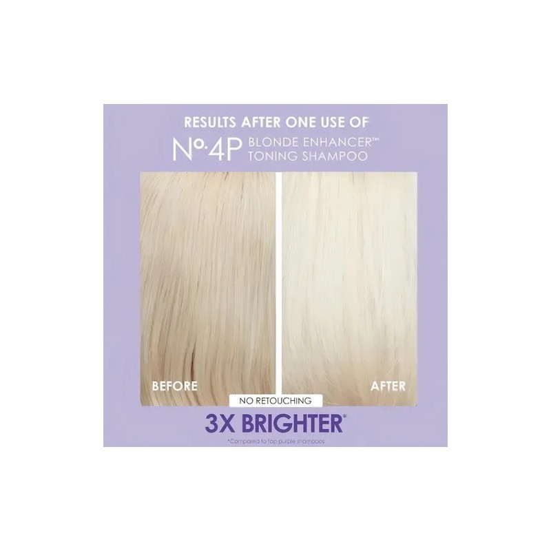 Shampoo Matizador Para Rubios Morado Olaplex No.4p 250 Ml
