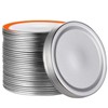 36 PCS Regular Mouth Canning Lids, Lids for Mason Jar,