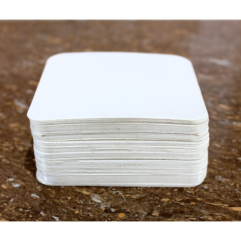 esplanade Disposable Paper Coasters (Set of 100)- Use and Throw