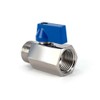 BesNPT 316 Stainless Steel Shut Off Valve 1/4" NPT Male