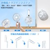 Desktop Fan, Quiet, Small, Foldable, Multi-Purpose, Maximum Diameter Wide-Angle Fan,