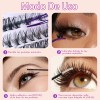 Kit De Extensiones De Pestañas 30d+40d Lash Curvatura 9-16m