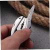 KONTONTY Sturdy Stainless Steel Mini Pliers for Cutting Multi-use Folding