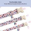 Faygarsle Patriotic American Flag Dog Collar Red White Blue Pattern