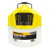 Frabill Flow-Troll Magnum Minnow Bucket, 10-Quart, White/Yellow (451200)