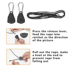 GREATLINK Portable Retractable Travel/Camp Clothesline, 16.5ft Heavy Duty Outdoor Rope with Ratchet, Carabiners and Two Extra Forest Green Ropes, Fits Hotel Laundry Drying and Backyard use