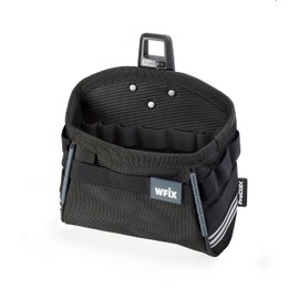 Bosch Sortimo ProClick Tool-Pouch L 16 Incl. ProClick Holder, Professional Belt Tool Bag Made of Heavy Duty Synthetic Fabric, Nail Bag for Roofers, Medium Tool Bag