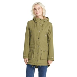 Volcom Women's Walk on by Parka Heavyweight Jacket, Moss