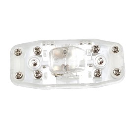 Lamp Switch, Intermediate Switch Transparent with Strain Relief and Screw Contacts, Rocker On/Off, Cable Switch, 6 A 250 V~, Fits LED Lamp