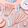 Breling 30 Pcs Kawaii Peach Mechanical Pencil Christmas Stationery Gift