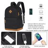 KOPHLY Casual Lightweight Laptop Backpack with USB Charging Port For