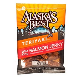 King Salmon Jerky Two 3 Oz Pouches Teriyaki