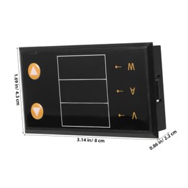 Operitacx Tester Für Digitale Multimeter Spannungsmesser Digitales Multimeter Elektronisches Multimeter Spannungsprüfer Spannungsdetektor Elektrischer Tester Black Elektronisches Bauteil