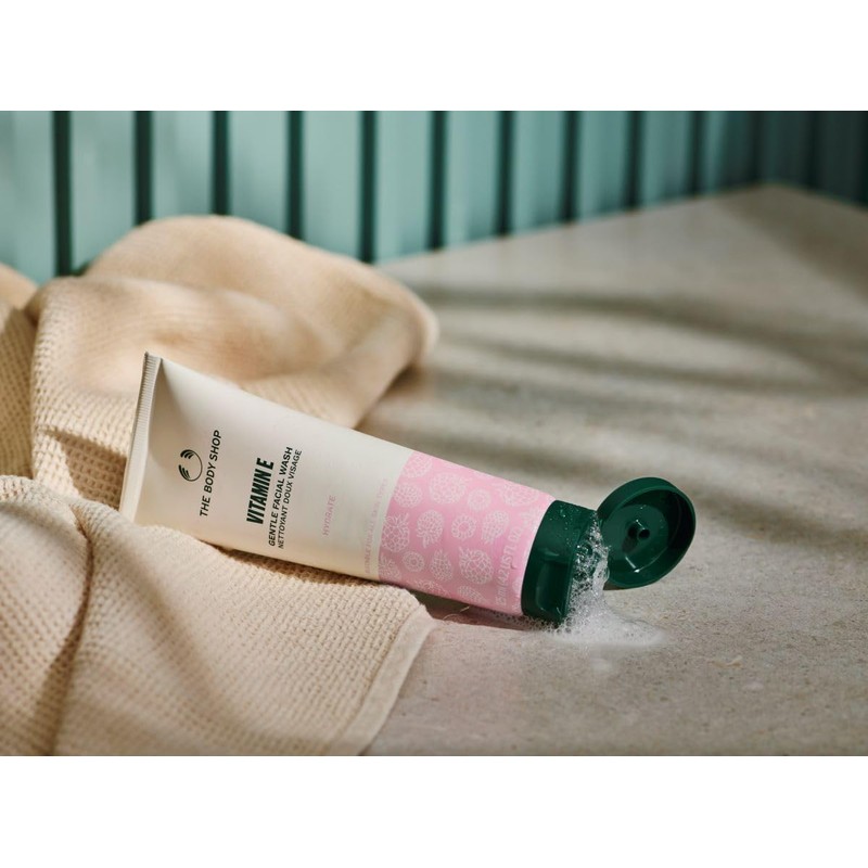 The Body Shop Vitamina E - Lavado facial suave, 4.2