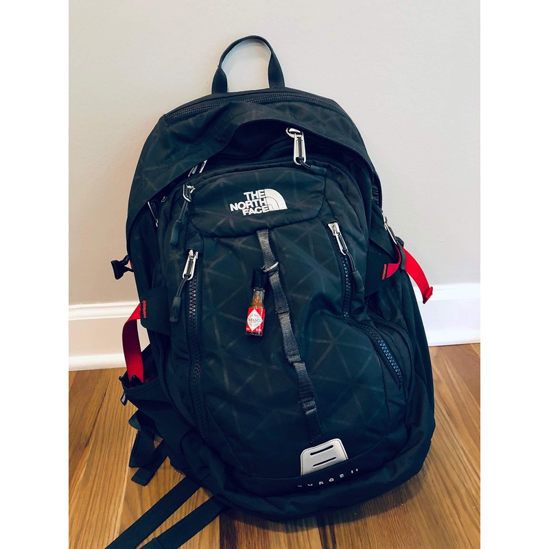 Hot Sauce Keychain with real mini Tabasco Sauce bottle