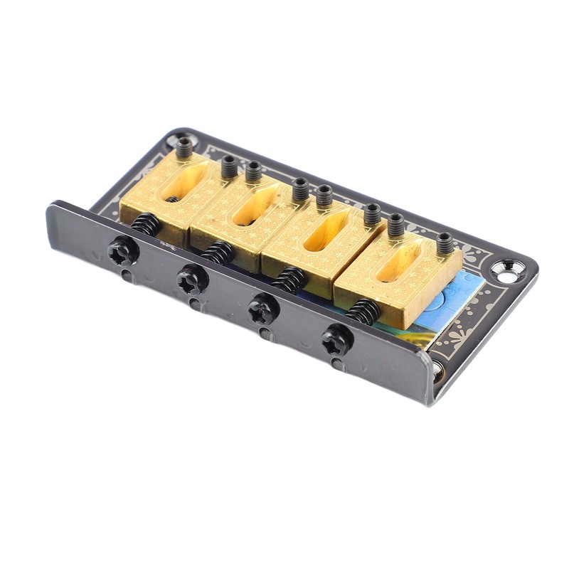 Guitar Fixed Bridge Electric Bass Hardtail Saddle Bridge Tool Metal