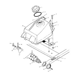 Polaris 7052276 60DEG 3-Way Fuel Tank Outlet Valve OEM 2000-2001 Xplorer 250