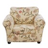 Lamberia Printed Sofa Cover for 2 Cushion Couch High Stretch