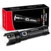 KEPEAK Flashlight, Rechargeable Flashlights High Lumens, Super Bright LED Flash