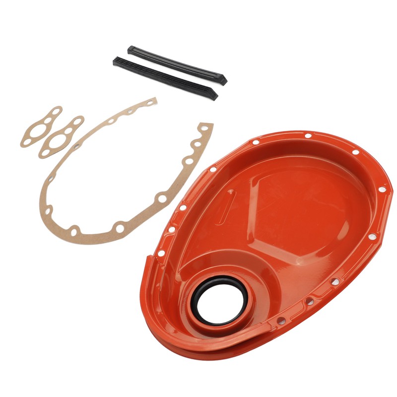 Timing Chain Cover Gasket Seal Bolts Kit Metal for SBC