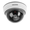 BW Outdoor Indoor Fake Imitation IR Dome CCTV Blinking Red