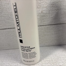 Paul Mitchell Lot Of 2- PAUL MITCHELL FIRM STYLE Freeze And Shine Super Spray 8.5oz