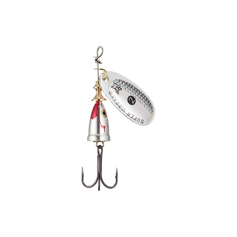 Rapala Classic Vibrax 02 Wildeye Tackle, Silver Shiner, 3/16