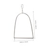 Gatuida Bird Swing for Cage Bird Feeding Bracket Bird Swings