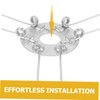 iplusmile Lighting Spring Clips 5pcs Lamp Holder Spring Clip Clamp