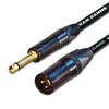 Van Damme & Neutrik 1/4-Inch Mono Jack To Male XLR