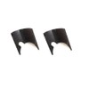 2x Lochabdeckung/Abdeckung Gehäusemittelteil (schwarz) Kunststoff passend für S50, S51, S53, S70, S83