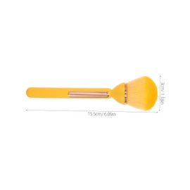 IWOWHERO 2pcs Ergonomic Powder and Blush Brushes for Cheeks Highlighter Concealer Travel Friendly Design for Easy Application