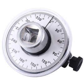 BSBMIEQM 1/2 Inch Torque Wrench Angle Gauge Tool,360° Adjustable 1/2" Drive Torque meter Wrench Set,Professional Measure Tool,Father's Day Gift