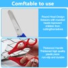 OUDQFCJ 2 x therapist scissors, children's learning scissors, therapist scissors