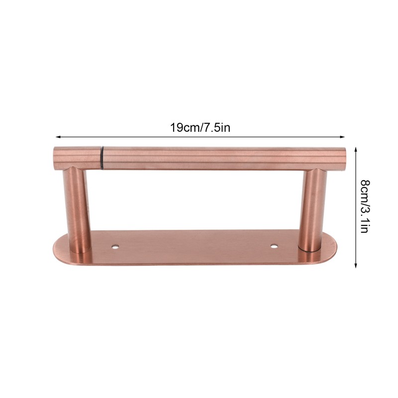 Toilet Paper Holder Multifunctional Rustproof 304 Stainless Steel Wall Mount
